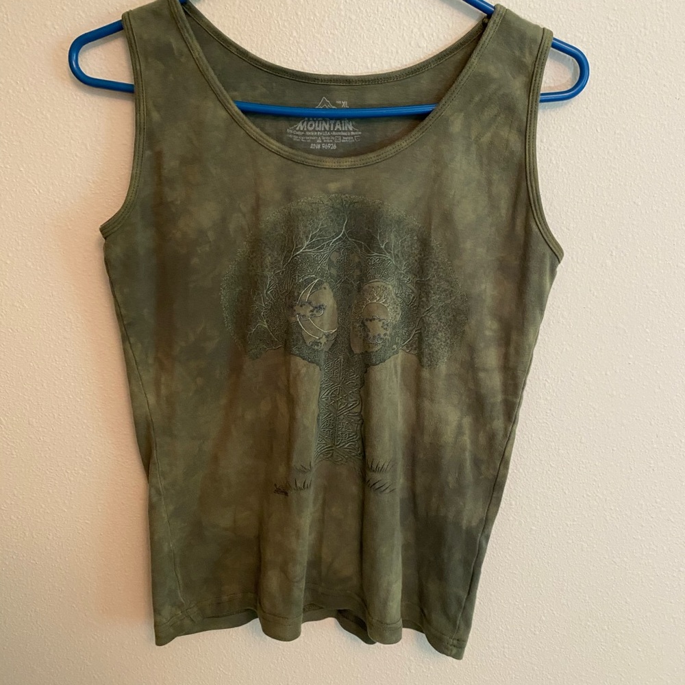 Tie-dye tank top